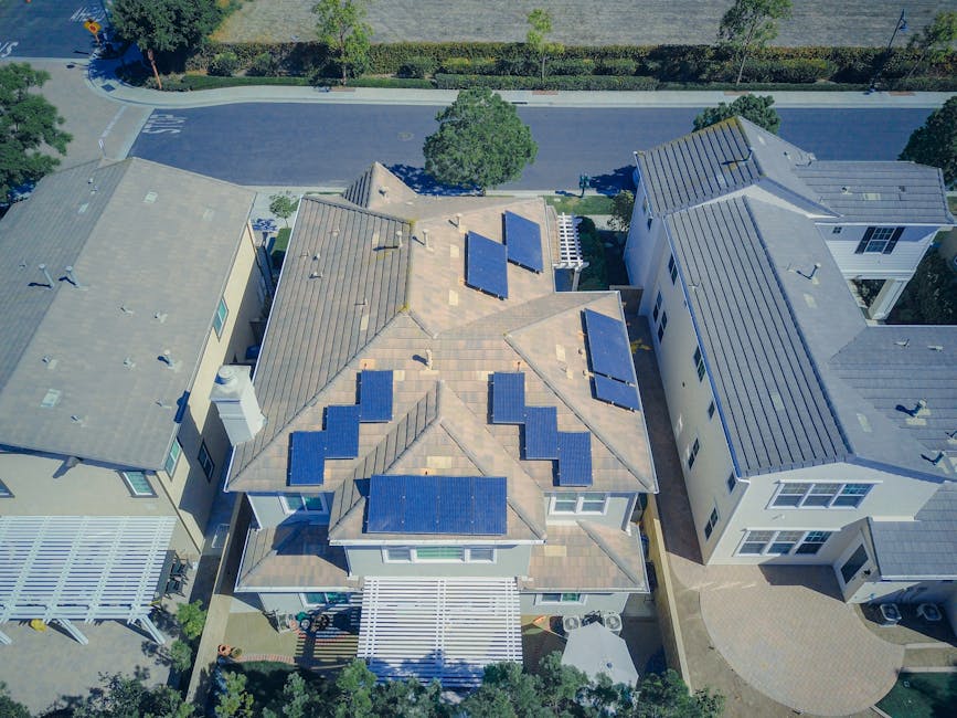 太陽光発電のある住宅